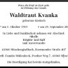 Kieltsch Waldtraut 1919-2009 Todesanzeige